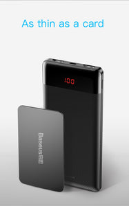 Dual USB Portable 10000mAh Powerbank (Slim)