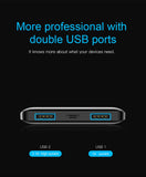 Dual USB Portable 10000mAh Powerbank (Slim)