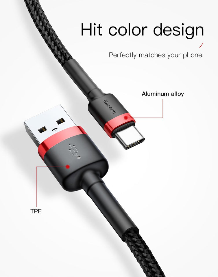 Baseus Fast Charging Type C