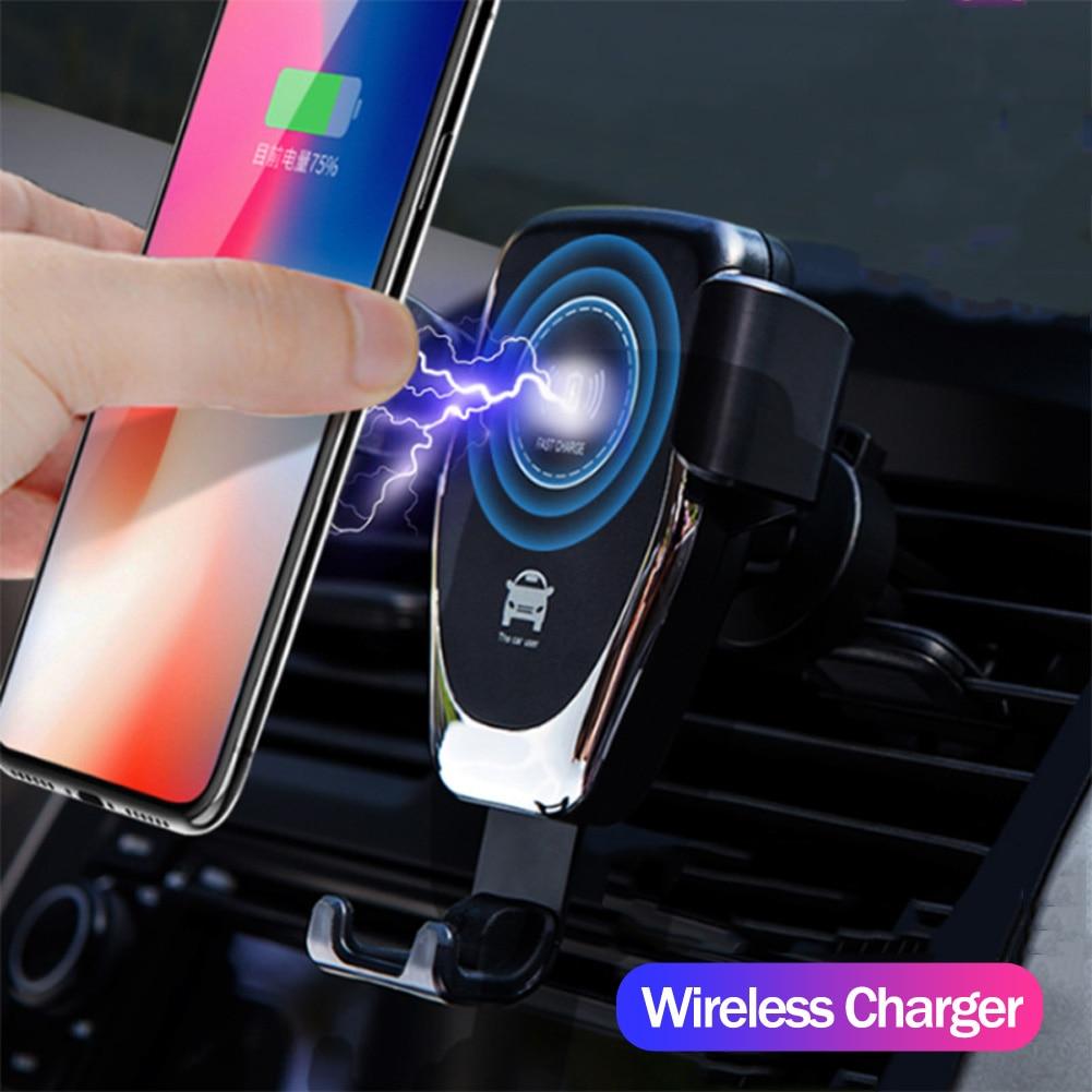 FAST 10W Wireless Car Charger Air Vent Mount Phone Holder