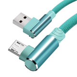 90 Degree Micro USB Cable for Gaming